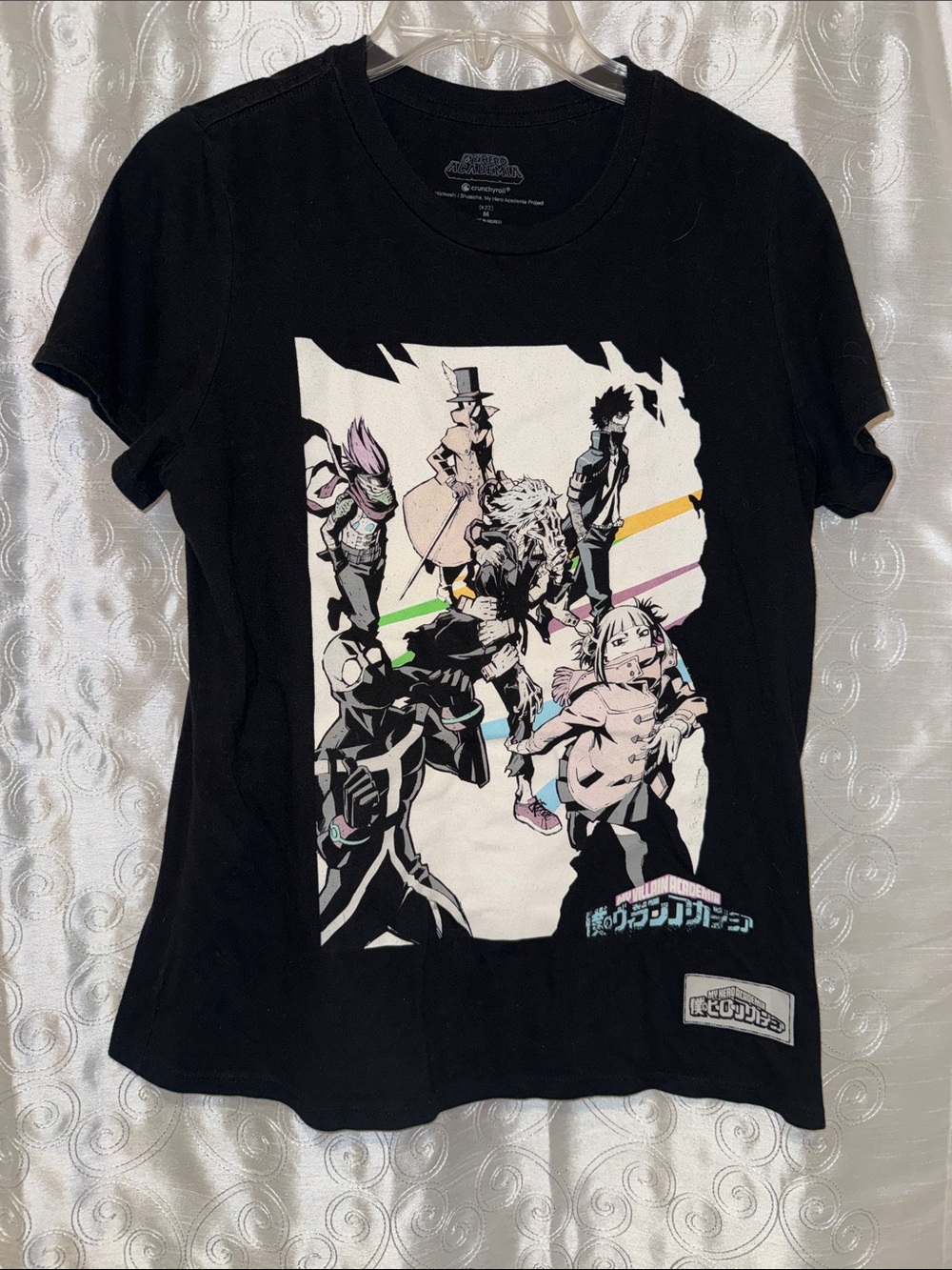 My Hero Academia Black Graphic Tee Women’s Size Medium 🔥 G16